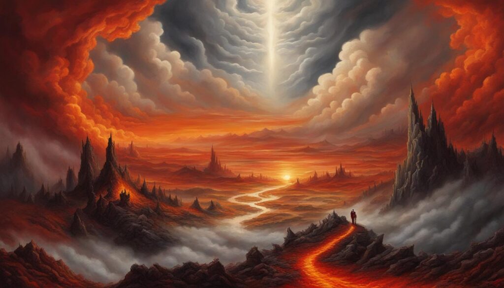 heaven and hell image